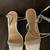 shoes, white heels, rhinestones size 8 2 thumbnail