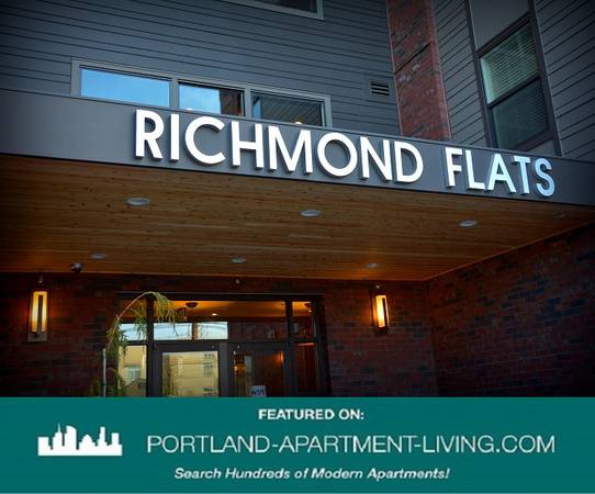 $1,450 / 1br - Memorable Top Floor 1 Bed w/ Balcony @ Richmond Flats! Call Us! (SE Portland, SE Division, Caruthers)63956354177923120