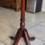 Beautiful Antique Kidney Shape Mahogany Claw Foot Table 7 thumbnail