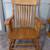 Solid Oak Rocking Chair Refinshed & Updated For Sale-Very Nice 1 thumbnail