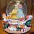 Mr. and Mrs. Clause Baking with Elves Christmas Snow Globe 2 thumbnail