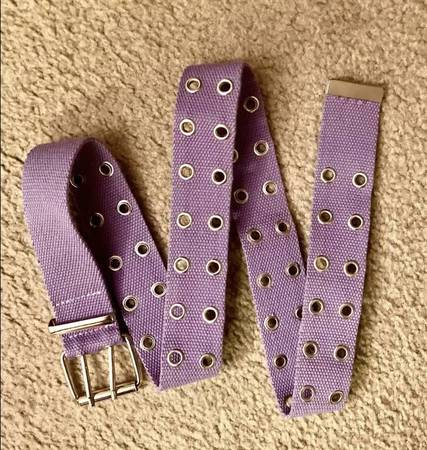 Woman / man canvas belt, NEW. Size M, 1