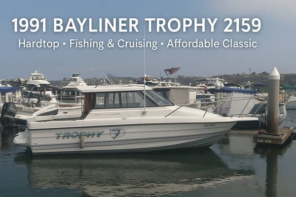 Bayliner 2159 Trophy Walkaround Cuddy 1