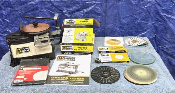 Work Sharp tool sharpening system 1