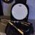 Snare Drum Kit with Pearl Rolling case, practice pad, drumsticks 1 thumbnail