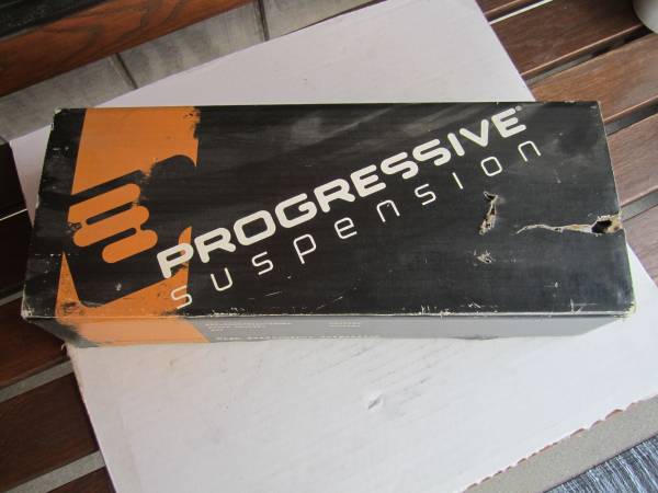 Progressive suspension high performance shocks 440 Series Chrome Black 1