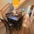 9-Piece Solid Wood Espresso Dining Set – Expandable, Seats 4– 8 thumbnail