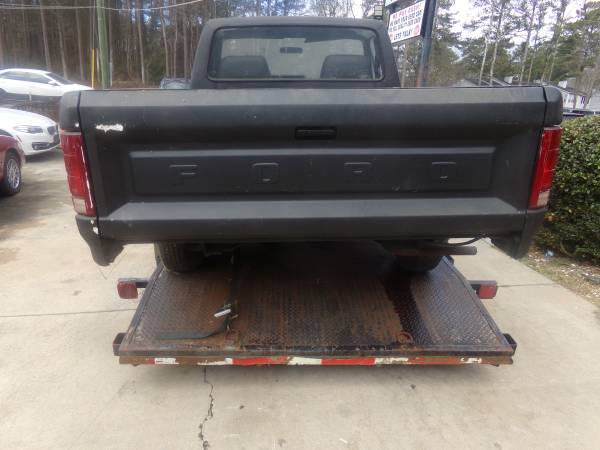 1980 ford f100 ranger reg cab short bed needs engine&trans 50&restored - $6,500 (riverdale)63620170682625122
