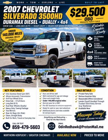 2007 Chevrolet Silverado 3500HD Duramax
