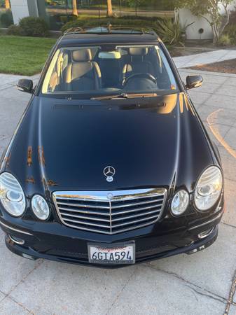 2009 Mercedes E-350 AMG Sport Pkg Black/ Black 87k - $7,900 (los gatos)63473190175745121