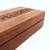 Carved Wooden Box with Brass Inlay & Divided Interior Compartments 4 thumbnail