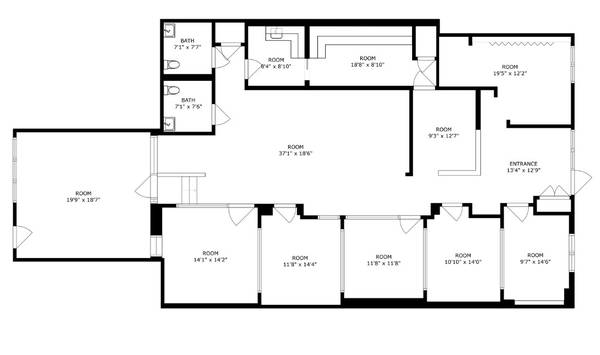 $5,600 / 2795ft2 - Large office suite move in ready (Pennington)63762914067585121