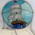 Round Hanging Stained Glass of a Sailboat. 1 thumbnail