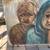 (3) Women vintage oil on canvas unsigned B71 3 thumbnail