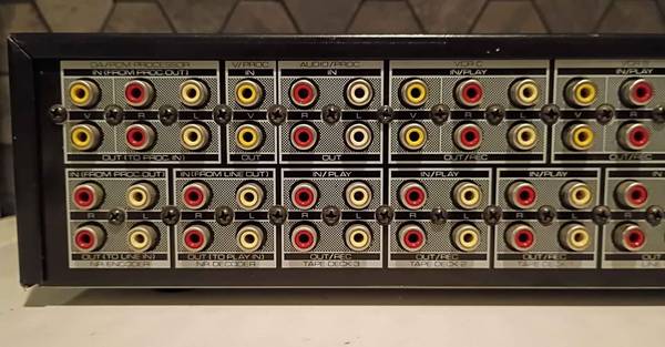 DBX DAV-600G Audio/Video Program Route Selector - electronics - by