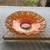 Orange Carnival Glass Candy Dish 1 thumbnail