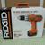 RIDGID LIKE NEW 3/8" 12V DRILL DRIVER, BATTERIES, CHARGER, CARRY CASE 1 thumbnail
