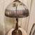 Reverse Painted, Art Deco lamp 7 thumbnail