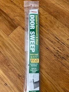 5x Frost King 1-1/4 in. x 36 in. Silver Door Sweep 1