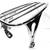 Chrome Solo Five Bar Luggage Bag Rack Harley Softail 2018 - 2025 2 thumbnail