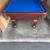 Best Pool Table 8’ OLHAUSEN BILLIARDS new felt accessories setup 2 thumbnail