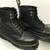 Dr. Martens 1460 Bex Fleece Leather Lace Up Boots in Black 5 thumbnail