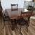 Antique Table and chairs 1 thumbnail