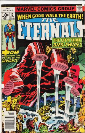 The Eternals #10 (Marvel Comics April 1977) 1