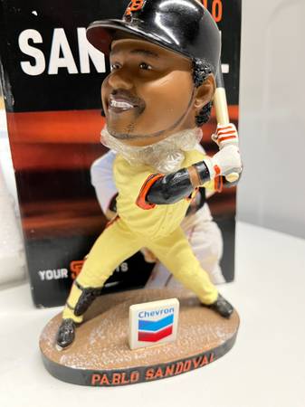 2010. Pablo Sandoval bobblehead in box. 1