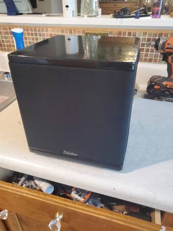 Definitive Technology &Sunfire True Subwoofer 1