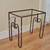 Antique Wrought Iron Victorian/Gothic Seat for repurposed Table Base 2 thumbnail