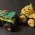 🛞 2 Monster Trucks: Dragon + Sphinx, Diecast Metal, Large Rubber Tires (new) 2 thumbnail