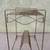 Mid Century Brass Record Player Stand w/ Rack 3 thumbnail
