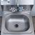 STAINLESS STEEL COMERCIAL SINK WITH BACK SPLASH 3 thumbnail