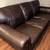Brown Leather Couch 2 thumbnail