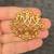 Anne Klein Gold Tone Fleur D'Lis Design Brooch Pin 4 thumbnail