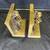 8” Heavy Metal Pair of Librarian Reading Bookends 7 thumbnail