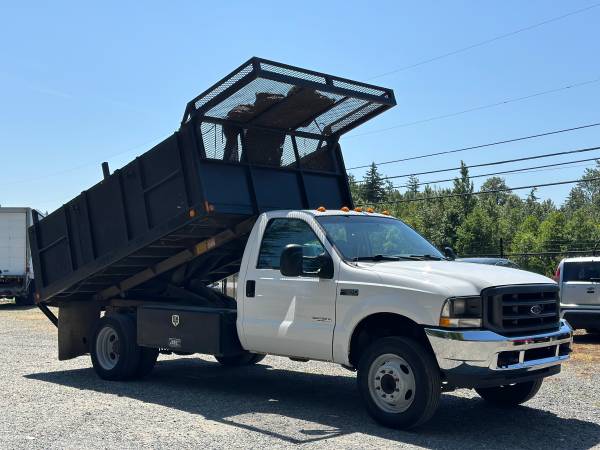 2004 FORD F-550 SUPER DUTY DUMP TRUCK DIESEL - $18,900 (BELLINGHAM)636139789282571218