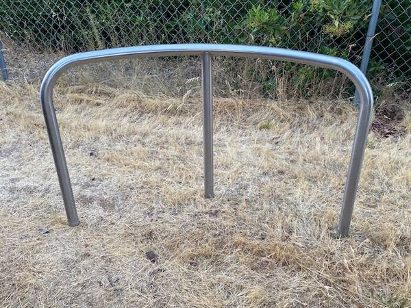 2 inch X 1/8" wall Stainless Steel railing 1