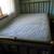 very nice vintage brass bed and full size mattress 3 thumbnail