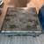 Rectangular Cherry Wood and Faux Marble Coffee Table 2 thumbnail
