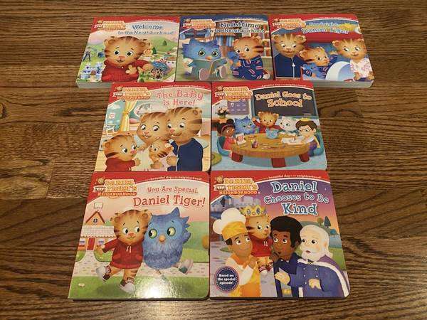DANIEL TIGER'S NEIGHBORHOOD by Becky Friedman 7 BOARD BOOKS 1