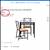 3 Piece Glass & Iron Compact Dining Set IKEA - PERFECT FOR STUDIO 5 thumbnail