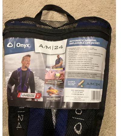 PFD  Onyx AM 24 Automatic, Manual Floation NEW never used 1