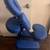 Royal Blue Massage Chair - Like New 3 thumbnail