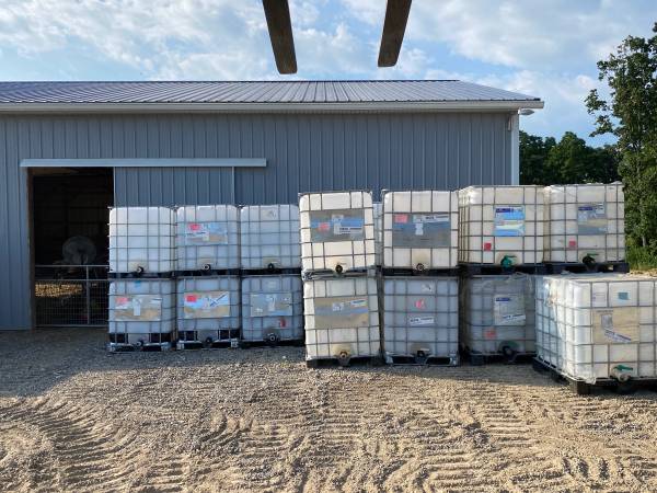 Food grade water tanks 1