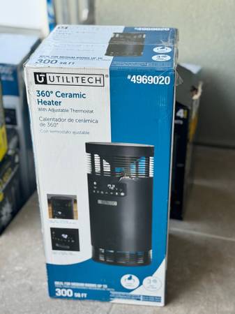 *NEW IN BOX* Utilitech 360 Space Heater - 1500 Watt 1