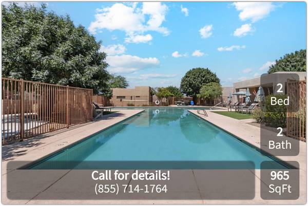 $1,725 / 2 habitaciones - 965 pies² - ¡Te encantará esta casa de 2 habitaciones / 2 baños. ¡Una calidad de vida superior! (Tucson - A 5 minutos en auto de Wildwood Park)63675099665027120