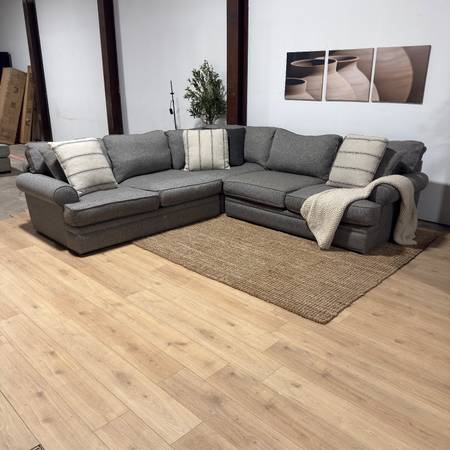 Down Filled Deep Seated Sectional (MSRP $3599) 1