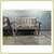 Outdoor Teak Wood Arm Benches, Pair 3 thumbnail
